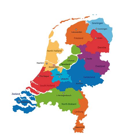 map holland netherlands.